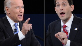 Vice President Biden and Republican Paul Ryan at Thursday night's debate.