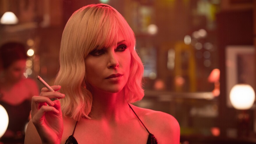 Charlize Theron plays Agent Lorraine Broughton in <em>Atomic Blonde</em>, the tagline of which is not — repeat,  NOT — "It Gets Broughton!" because nobody thought to ask us.