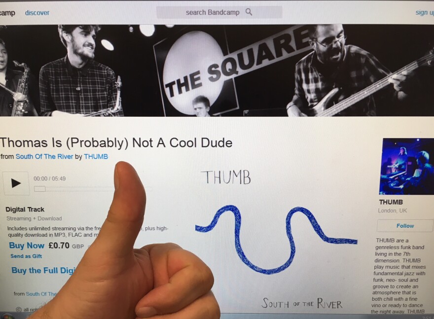 Check out THUMB's music at https://butespeciallythumb.bandcamp.com/album/south-of-the-river