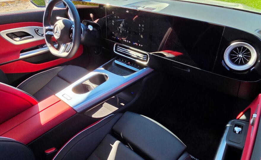 2027 Mercedes-Benz CLA 250+ interior