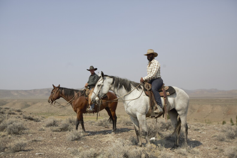 Baratunde spent some time on an Idaho ranch for his program America Outdoors.