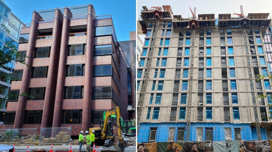 1313 L St. in Washington, D.C., was formerly an office building. By the end of this year, it will be home to newly finished apartments.