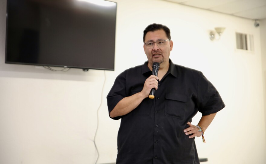 Congressional Distrit 7 candidate Jose Malvido shared his story as a student who started out with a 1.13 GPA but later went on to study at Yale and is now working towards a doctorate from the University of Arizona.