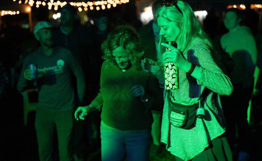 Attendees during Ernie Johnson From Detroit's performance at the Wagner Subaru Outdoor Experience on October 3, 2026.