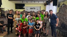 The non-profit organization Future For Children works with children who've been displaced by the war. They have afterschool activities, summer camps and psychologists on staff. (Credit: Future for Children.)  