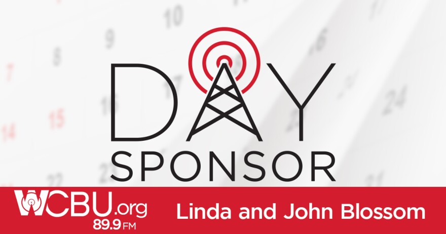 WCBU Day Sponsors Linda and John Blossom