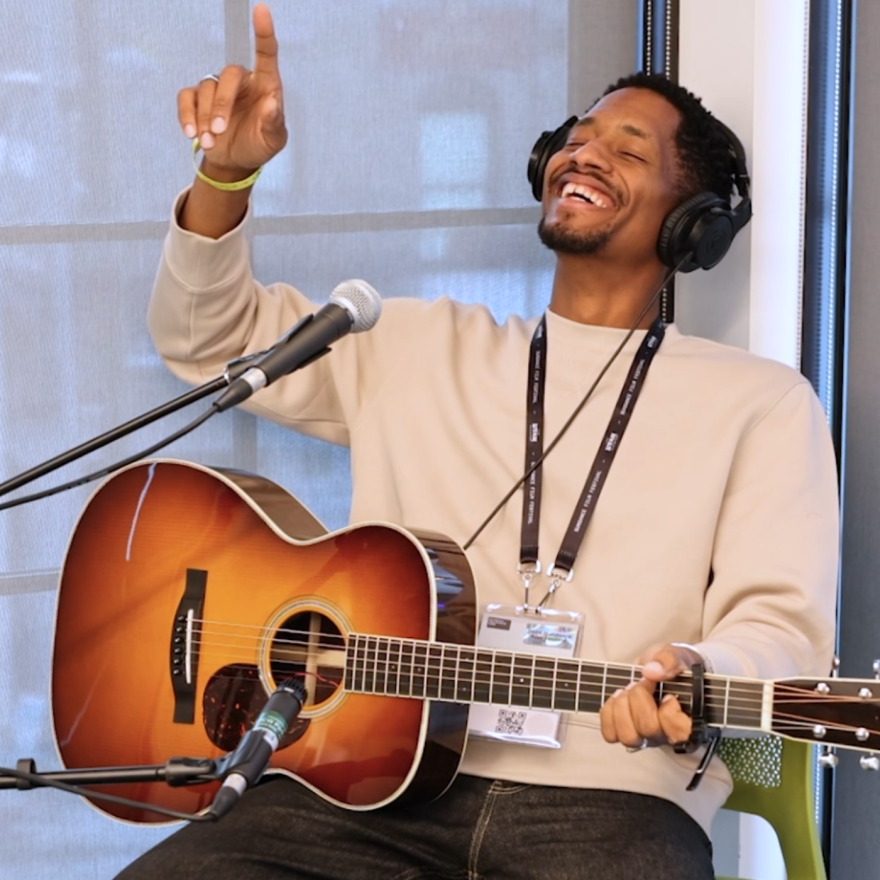 Acclaimed singer-songwriter Ron Artis II performs live on The Local View