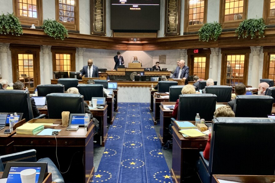 The Senate passed the controversial COVID-19 vaccine employer mandate bill, potentially setting up a showdown with the House over the bill’s final form.
