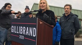 Senator Kirsten Gillibrand speaks in Brunswick in January