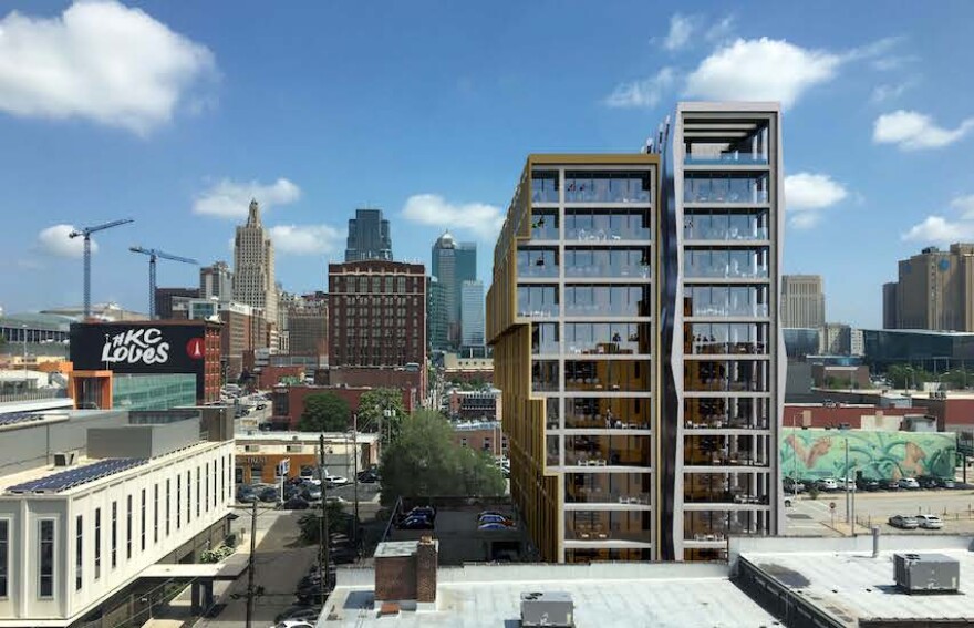 REVERB, a fourteen-story apartment complex will be a new addition to Kansas City's Crossroads skyline.