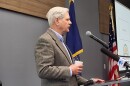 Sen. John Hoeven speaks to Association of County Office Employees of FSA in Mandan