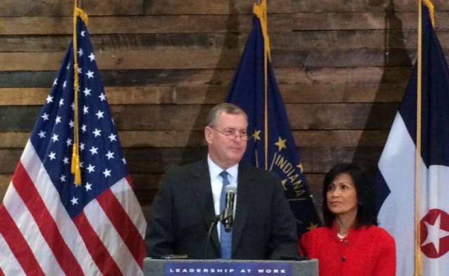 Mayor Greg Ballard announced he will not seek a third term in office at a press conference Thursday.