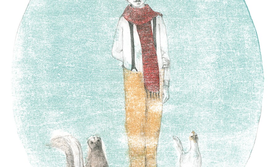 The Steads chose to swap Twain's original talking kangaroo for a friendly skunk, and to make the young hero, Johnny, black.