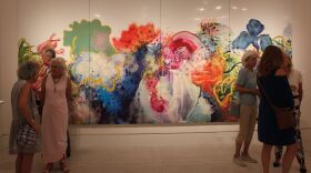 Paintings like Carmelo Blandino's four-panel mural 'We are Ethereal' tell stories that unite us.