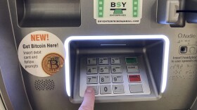 Bitcoin is for sale at an Automated Teller Machine at the Westfield Garden State Plaza shopping mall in Paramus, New Jersey, on Monday, March 13, 2023.