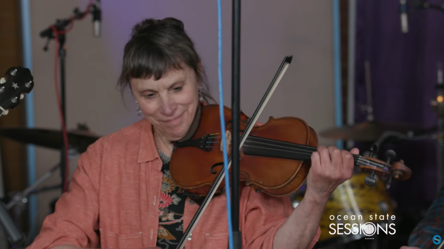 Fiddler and teacher Sandol Astrausky says she’s drawn to the social, less presentational style of old-time music.