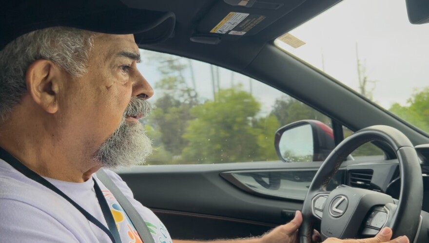 On a Sunday in July, Sigfredo Hernandez drove around Lee County, dropping off checks for women whose partners were detained or deported.