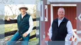 Dom Belza (left) and Jamie Johannson (right), candidates for California's 3rd Assembly District.
