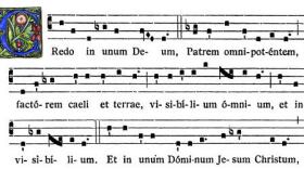 Credo in unum deum