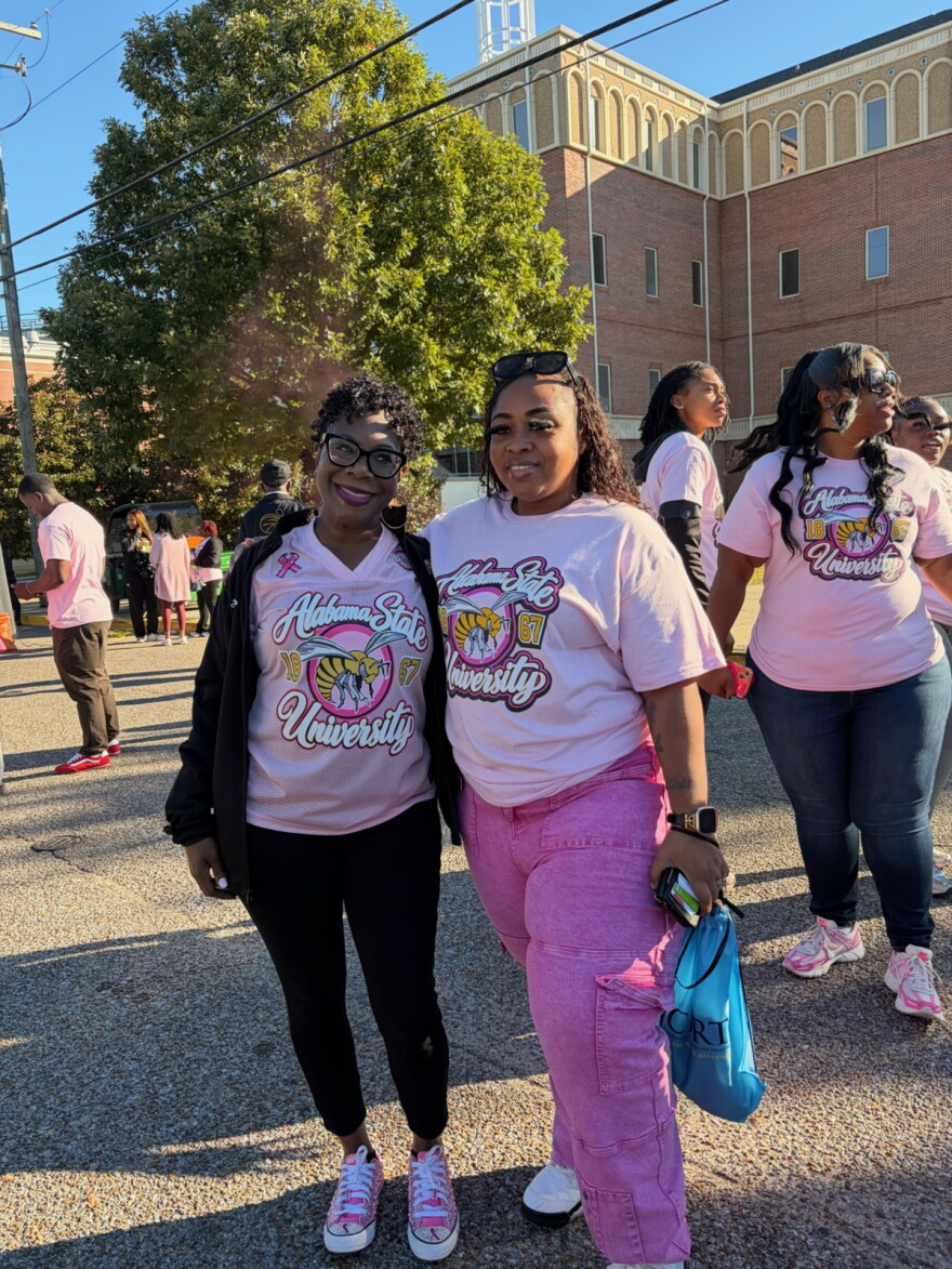 ASU Vice President of Institutional Effectiveness, Strategic Initiatives and Transformation with Women of Hope advocate