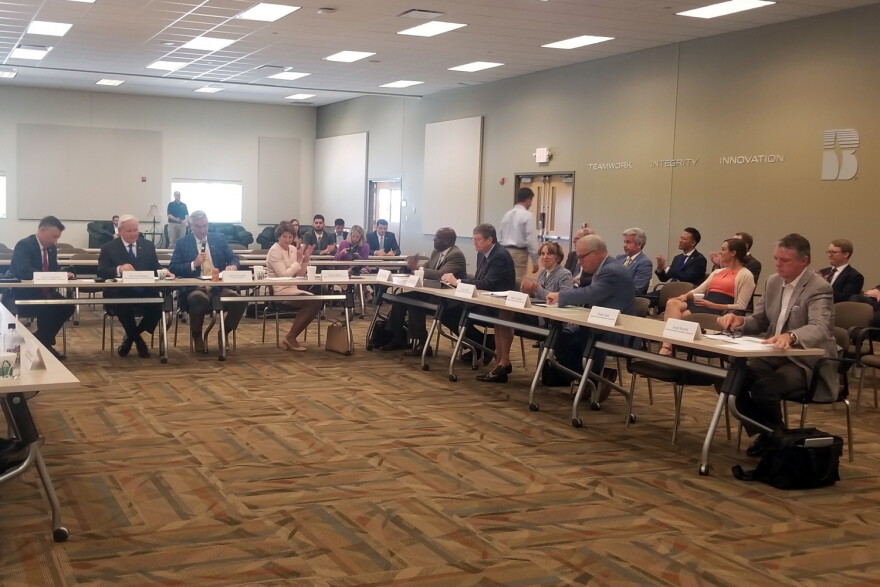 Members of the Indiana Economic Development Corporation met Tuesday in Lafayette to discuss 3rd quarter data.