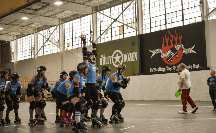 Cape Cod Roller Derby traveled to Florence, Mass., for the final day of bouts at The Bunker.