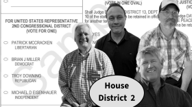 HD2 Candidates (Top L to R) Michael Eisenhauer, Patrick McCracken, Brian Miller (bottom) Troy Downing,