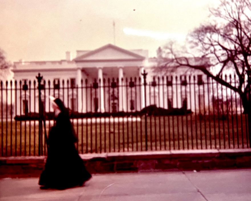 A photo of the White House taken by the columnist as a ten-year-old on his first visit to the White House in March, 1964