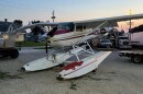 On Sept. 6, 2021, the Cessna A185F shown above, identified as N7475N, made an emergency landing in a corn field in Kingsley, Iowa, after the pilot reported a total loss of power. The crash of that same craft into water near Everglades City on Feb. 15 this year is the subject of a recently submitted aviation investigation preliminary report from the National Transportation Safety Board.