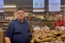 Wright’s Market owner Jimmy Wright stands inside his story in Opelika, Alabama on July 17, 2025. Wright worries cuts to SNAP will cause smaller grocers to shut down.
