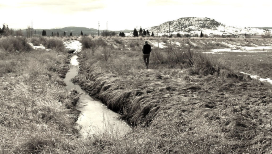 Silver Bow Creek in Butte, Montana. 