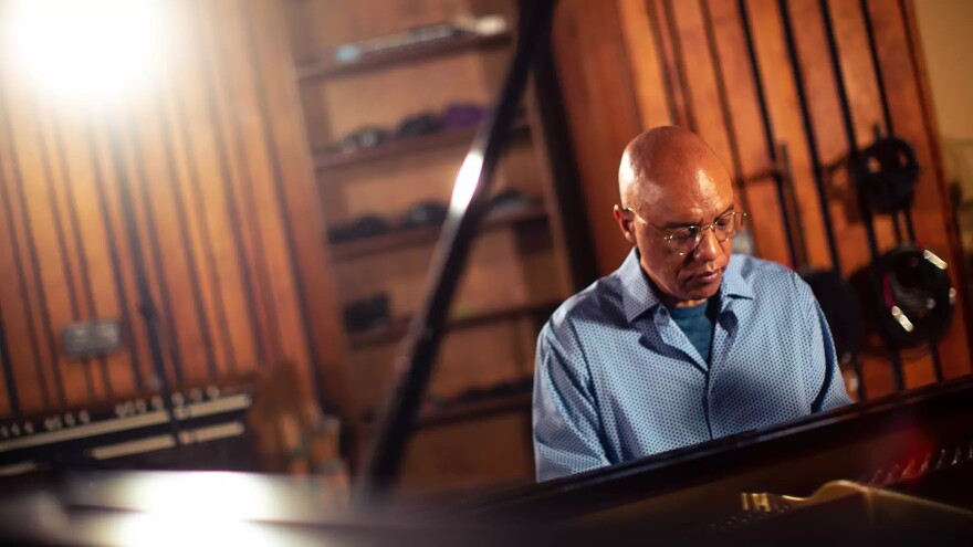 Pianist-composer Billy Childs performs in the KNKX studios in 2023.