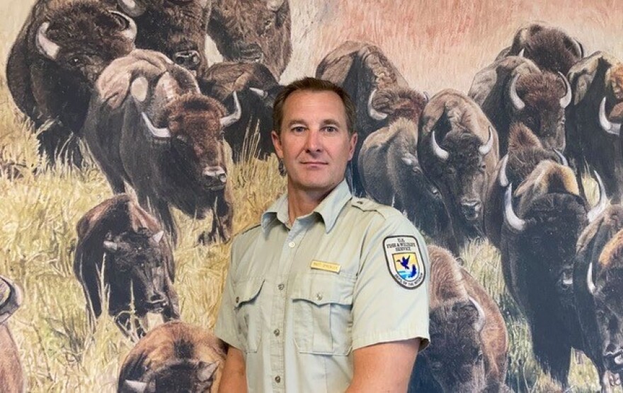 Matt Sprenger is stationed Fort Niobrara National Wildlife Refuge near Valentine but oversees all six federal refuges in the Nebraska Sandhills.