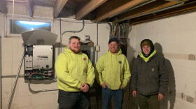Battery storage and the crew that installed it