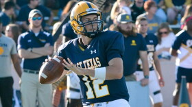 Luis Perez while with the 2017 Lions, that season's NCAA Division II national champions.