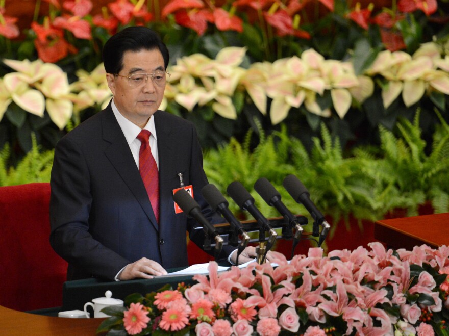During his speech Thursday, Chinese President Hu Jintao, who is also the top party official, warned delegates that corruption could be "fatal" to the party and even cause "the fall of the state."