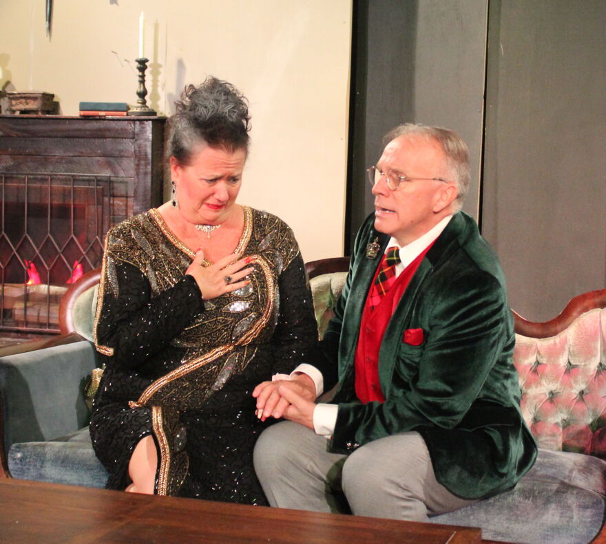 Cindi Heimberg returns to the stage in the role of Martha Gillette in Ken Ludwig's 'The Game's Afoot.'