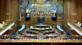 Under Indiana's Constitution, the state budget bill must begin in the House chamber.