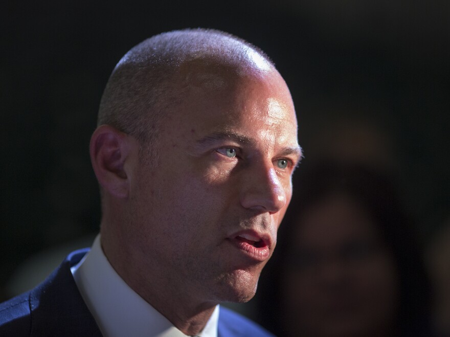 Michael Avenatti was booked Wednesday, a day after police took a report of the alleged incident.