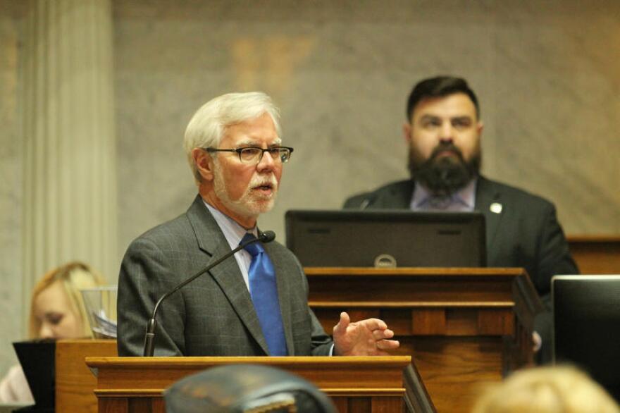 Senate Minority Leader Tim Lanane (D-Anderson) says he wants to protect coverage for pre-existing conditions, no matter what happens at the federal level. (Lauren Chapman/IPB News)