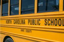 Image of a Wake County Schools' bus.