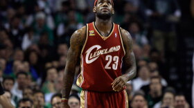 Cleveland Cavaliers  forward LeBron James.