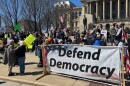 No Kings Protest on March 28, 2026 - Springfield, Illinois