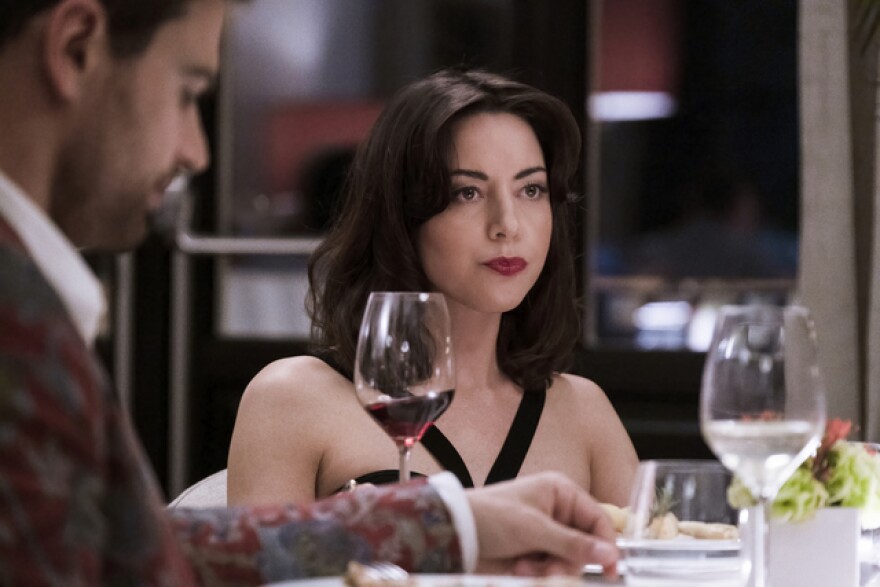 Aubrey Plaza as Harper Spiller in season 2 of <em>The White Lotus</em>