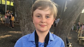Ben Hofer, an eighth grader at St. Andrew's Episcopal School in Austin, Texas, crowdfunded more than $10,000 to pay off his district's school lunch debt. (Courtesy of Peter Hofer)