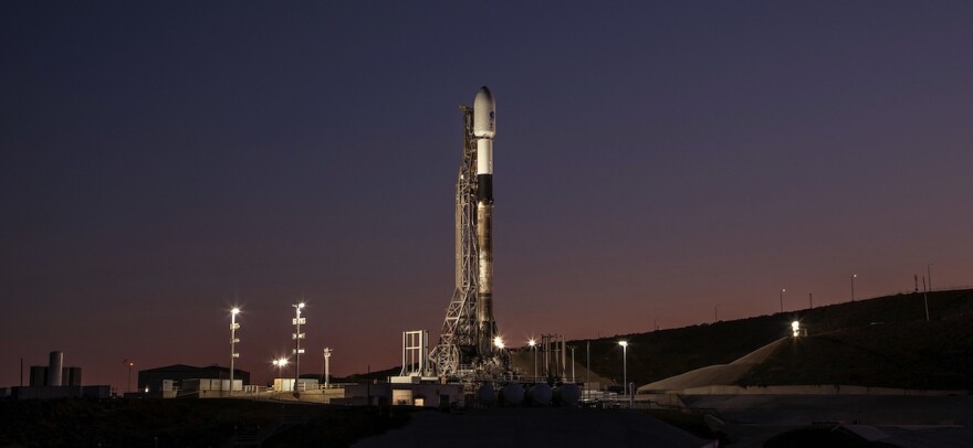 SpaceX is preparing to launch a NASA satellite early Friday morning.