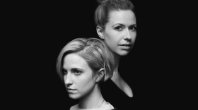 Hayley Williams (left) of Paramore and Joy Williams, formerly of The Civil Wars, perform together on a version of the song "Hate To See Your Heart Break" from the deluxe version of Paramore's self-titled album.