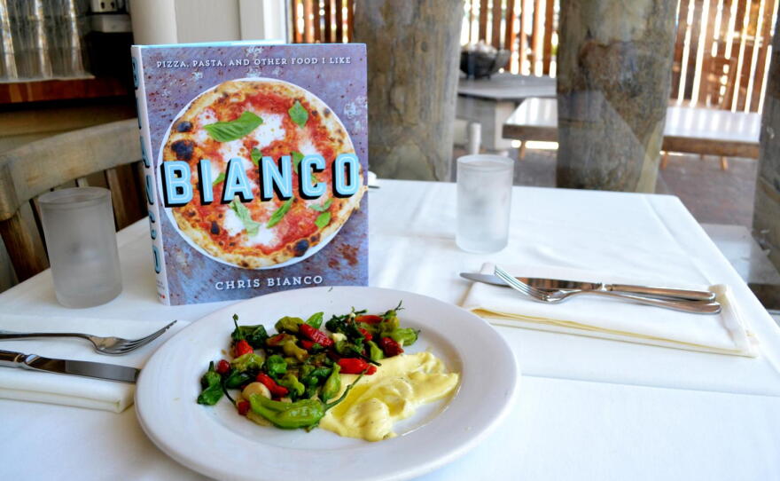 shishito peppers with bianco cookbook