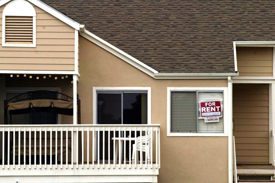 Niguel Beach Terrace condo complex in Dana Point. Many of the condo owners have been restricted from selling their units above fair market value, and can't rent the units. May 23, 2003