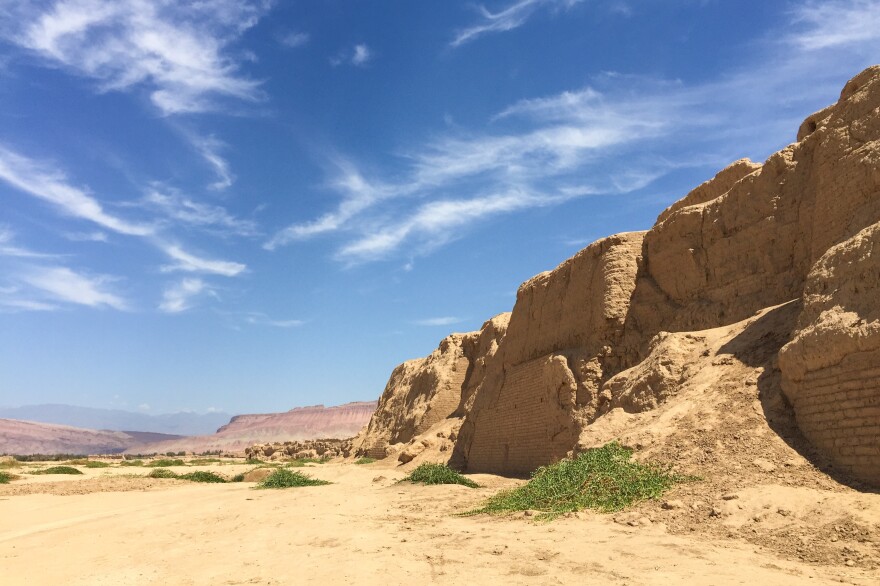 Turpan is home to Gaochang, an ancient city that lies in one of the hottest deserts in the world.
